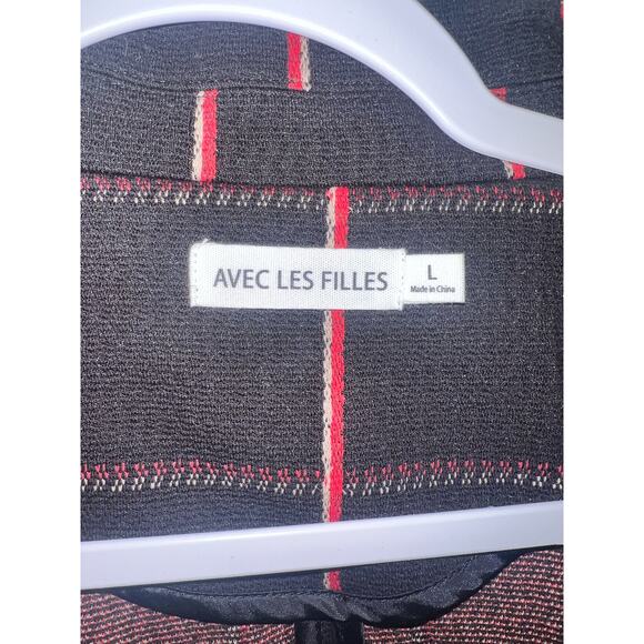 Anthropologie Avec Les Filles Sigrid Longline Blazer - Size Large - OC - Picture 11 of 12